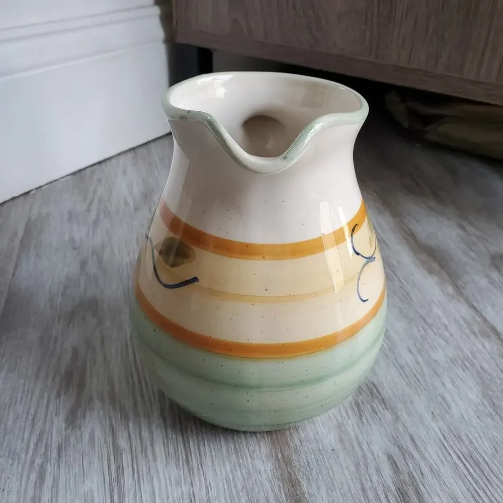 Vintage WLC Porcelain Milk Pitcher 1 Qt